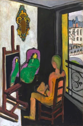 Le Peintre dans son atelier (The Painter and His Model) by Henri Matisse Le Peintre dans son atelier (The Painter and His Model) by Henri Matisse