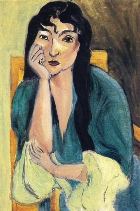 Meditation (Portrait of Lorette) by Henri Matisse