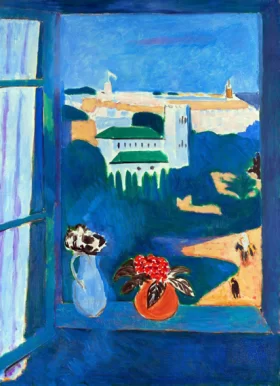 Moroccan Triptych. View from a Window. Tangier (left) by Henri Matisse