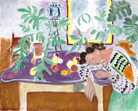 Still Life with Sleeping Woman by Henri Matisse