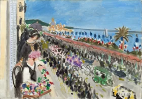 Festival of Flowers, Nice (Fête des fleurs) by Henri Matisse Festival of Flowers, Nice (Fête des fleurs) by Henri Matisse