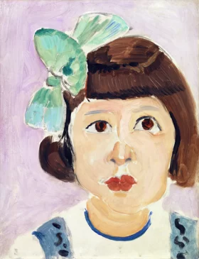 Head of a Young Girl (Tête de fillette) by Henri Matisse Head of a Young Girl (Tête de fillette) by Henri Matisse
