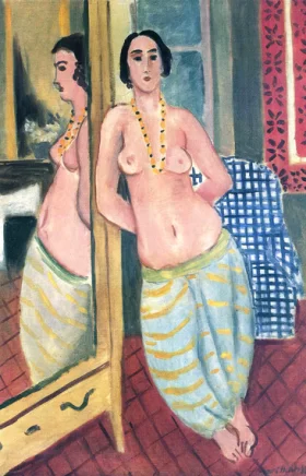 Standing Odalisque Reflected in a Mirror by Henri Matisse