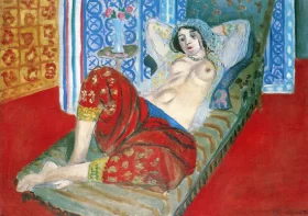 Odalisque in Red Culottes by Henri Matisse Odalisque in Red Culottes by Henri Matisse