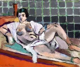 Reclining Odalisque (Nu étendu) by Henri Matisse Reclining Odalisque (Nu étendu) by Henri Matisse