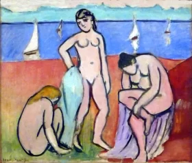 Les trois baigneuses (Three Bathers) by Henri Matisse Les trois baigneuses (Three Bathers) by Henri Matisse
