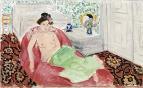 The Red Couch (Le Canapé rouge) by Henri Matisse The Red Couch (Le Canapé rouge) by Henri Matisse
