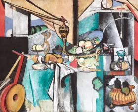 Still Life after Jan Davidsz. de Heem's "La Desserte" by Henri Matisse Still Life after Jan Davidsz. de Heem's "La Desserte" by Henri Matisse