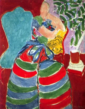 Red dress by Henri Matisse Red dress by Henri Matisse