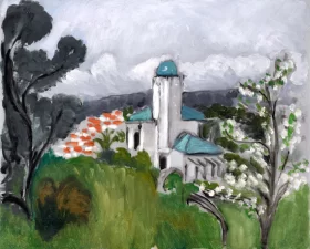 La Villa Bleue by Henri Matisse La Villa Bleue by Henri Matisse