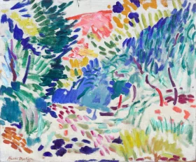 Landscape at Collioure by Henri Matisse Landscape at Collioure by Henri Matisse
