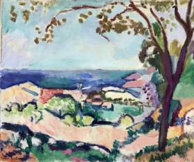 The Sea Seen from Collioure by Henri Matisse The Sea Seen from Collioure by Henri Matisse