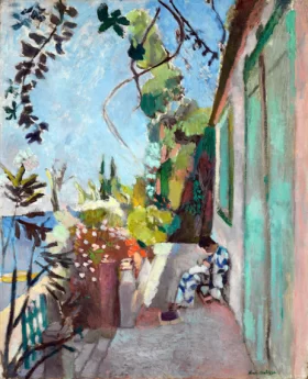 The Terrace, Saint-Tropez by Henri Matisse The Terrace, Saint-Tropez by Henri Matisse