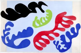 Le lagon (The Lagoon) from Jazz by Henri Matisse