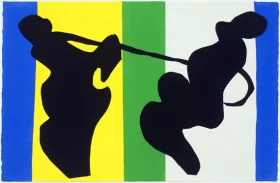 The Cowboy (Le Cow-boy) from Jazz by Henri Matisse