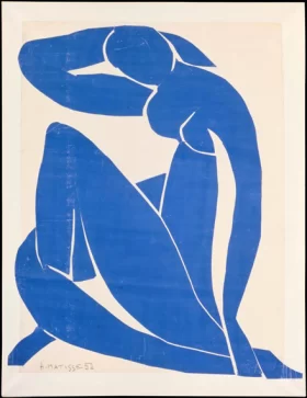 Nu bleu II by Henri Matisse