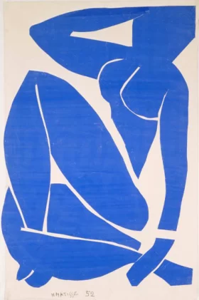 Nu bleu III by Henri Matisse