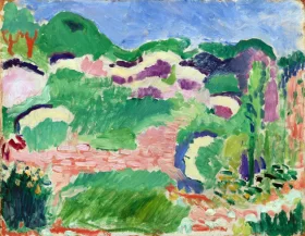 Paysage- Les genêts (Landscape- Broom) by Henri Matisse