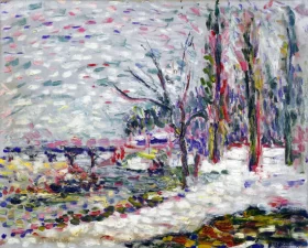 Winter Landscape On The Banks Of The Seine by Henri Matisse