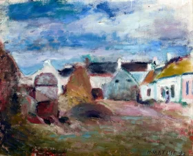 Cour de ferme en Bretagne by Henri Matisse