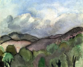 Le Mont Chauve à Nice by Henri Matisse
