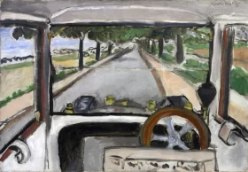 The Windshield, On the Road to Villacoublay by Henri Matisse