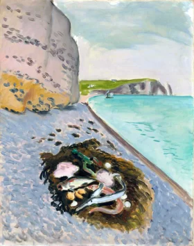 Large Cliff with Fish by Henri Matisse