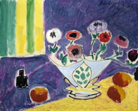 Vase d'anémones by Henri Matisse