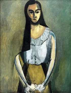 The Italian Woman (L'Italienne) by Henri Matisse The Italian Woman (L'Italienne) by Henri Matisse