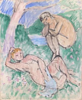 Nymph and faun by Henri Matisse Nymph and faun by Henri Matisse