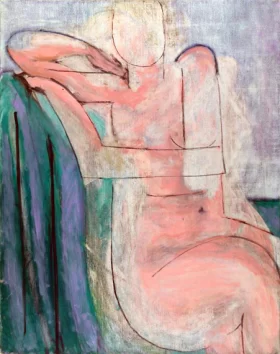 Nu rose assis by Henri Matisse Nu rose assis by Henri Matisse
