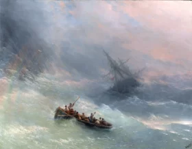 The Rainbow 1873 by Ivan Aivazovsky