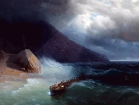 The survivors by Ivan Aivazovsky
