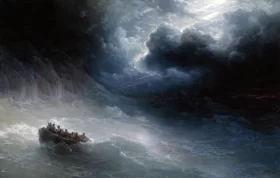 The wrath of the seas by Ivan Aivazovsky The wrath of the seas by Ivan Aivazovsky