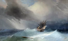 Storm 1851 by Ivan Aivazovsky Storm 1851 by Ivan Aivazovsky