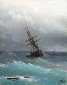 The Storm by Ivan Aivazovsky The Storm by Ivan Aivazovsky