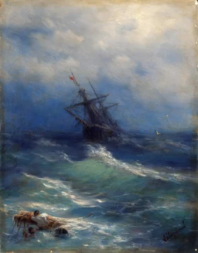 Stormy seas by Ivan Aivazovsky Stormy seas by Ivan Aivazovsky
