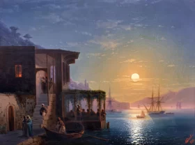 Constantinople 1882 by Ivan Aivazovsky Constantinople 1882 by Ivan Aivazovsky