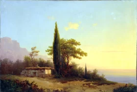 Crimean View by Ivan Aivazovsky Crimean View by Ivan Aivazovsky