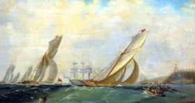 Frigate on the sea 1838 by Ivan Aivazovsky Frigate on the sea 1838 by Ivan Aivazovsky