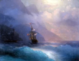 Marine scene by Ivan Aivazovsky Marine scene by Ivan Aivazovsky