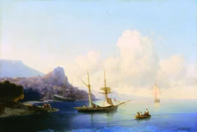 Gurzuf 1859 by Ivan Aivazovsky Gurzuf 1859 by Ivan Aivazovsky