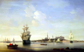 Revel 1844 by Ivan Aivazovsky