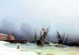 Storm Signal 1851 by Ivan Aivazovsky