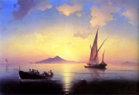 Gulf of Naples 1841 by Ivan Aivazovsky
