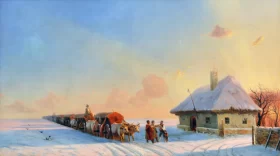 Tchoomaks in Little Russia by Ivan Aivazovsky Tchoomaks in Little Russia by Ivan Aivazovsky