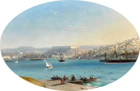 View of Sevastopol from the Northern Bank by Ivan Aivazovsky