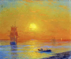 Returning to the Ship, 1887 by Ivan Aivazovsky