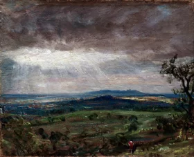 Hampstead Heath, Looking Toward Harrow 1821 by John Constable