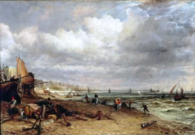 Chain Pier, Brighton by John Constable
